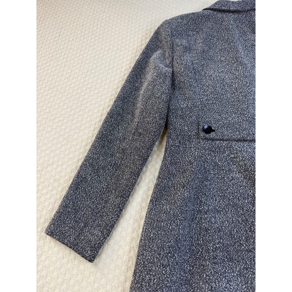 Caslon Tweed Jacket‎ Mid Length Coat | Gray | Single Breasted | Size 8 - Picture 12 of 15